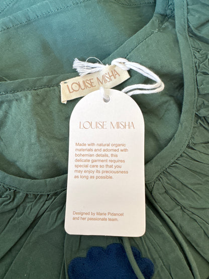Louise Misha dress Janice Tuscan green