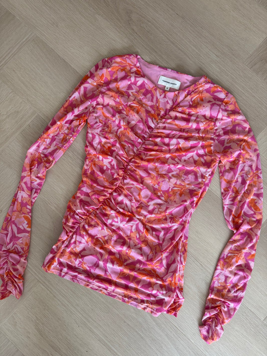 Fabienne Chapot mesh top roze