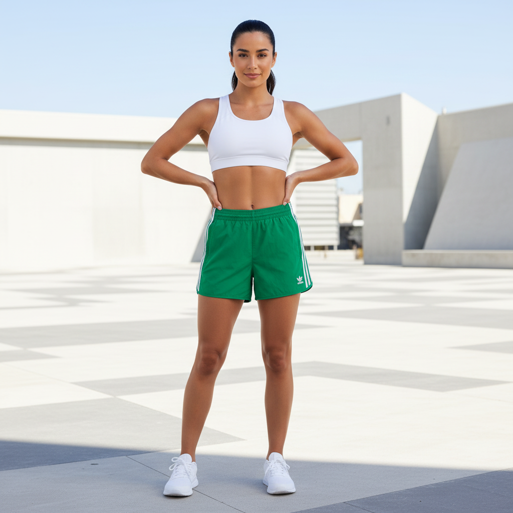 Adidas Sprinter Shorts groen unisex