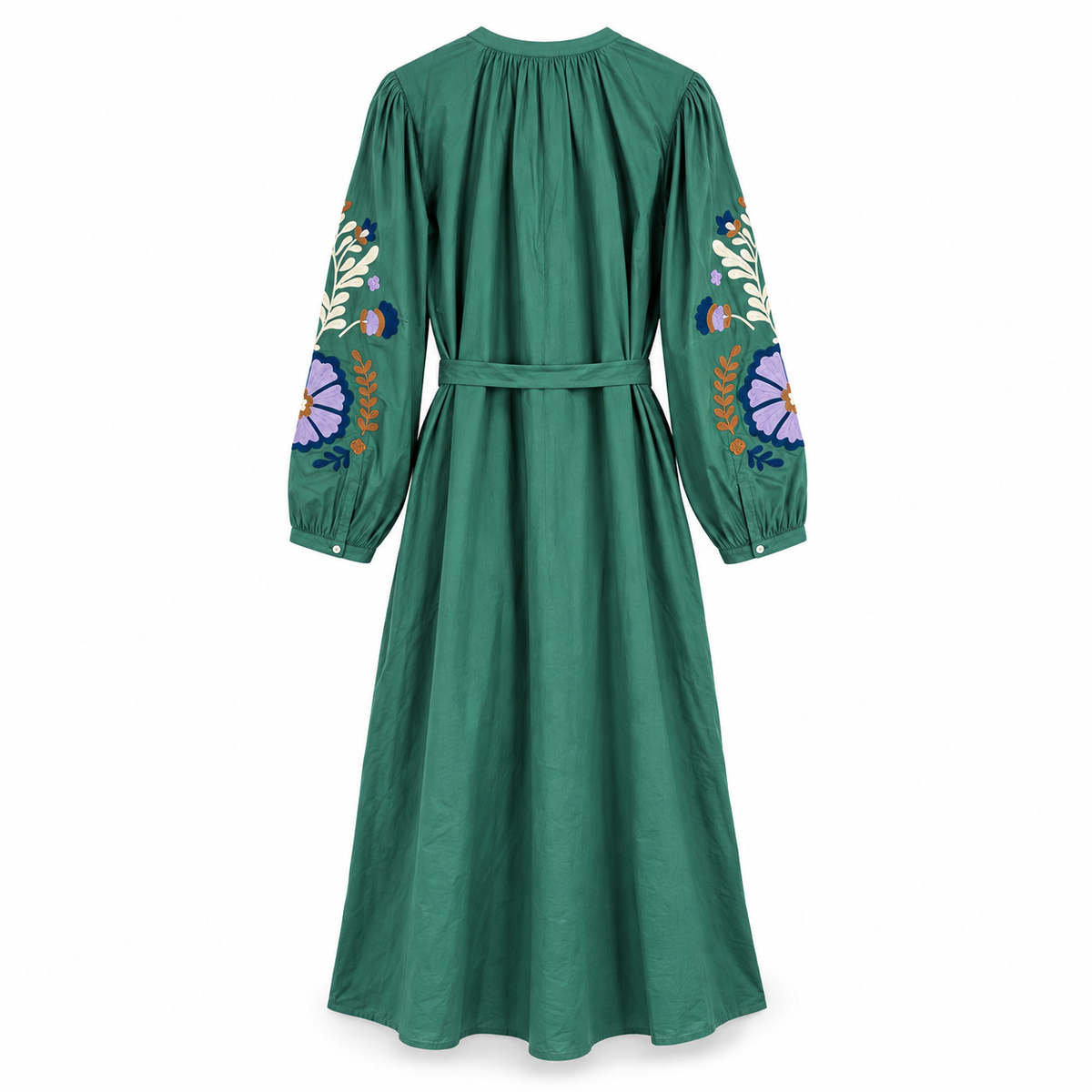 Louise Misha dress Martina Tuscan green